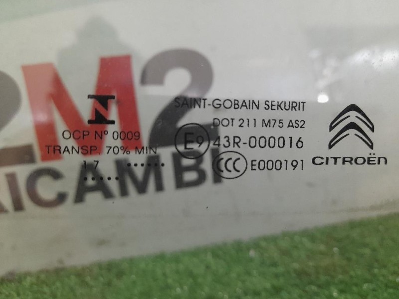Cristallo Scendente Porta POST DX 9676910180 Citroen C4 Grand Picasso II 2016
