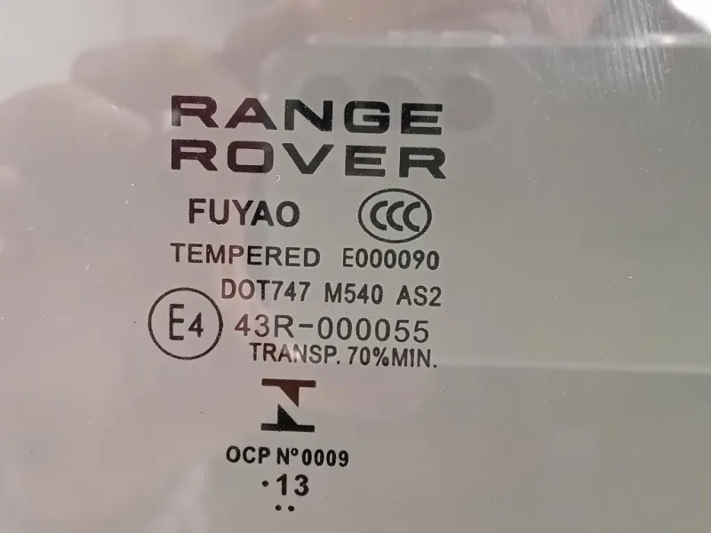 Cristallo Scendente Porta POST DX LR026714 Land Rover Range Rover Evoque I 2011