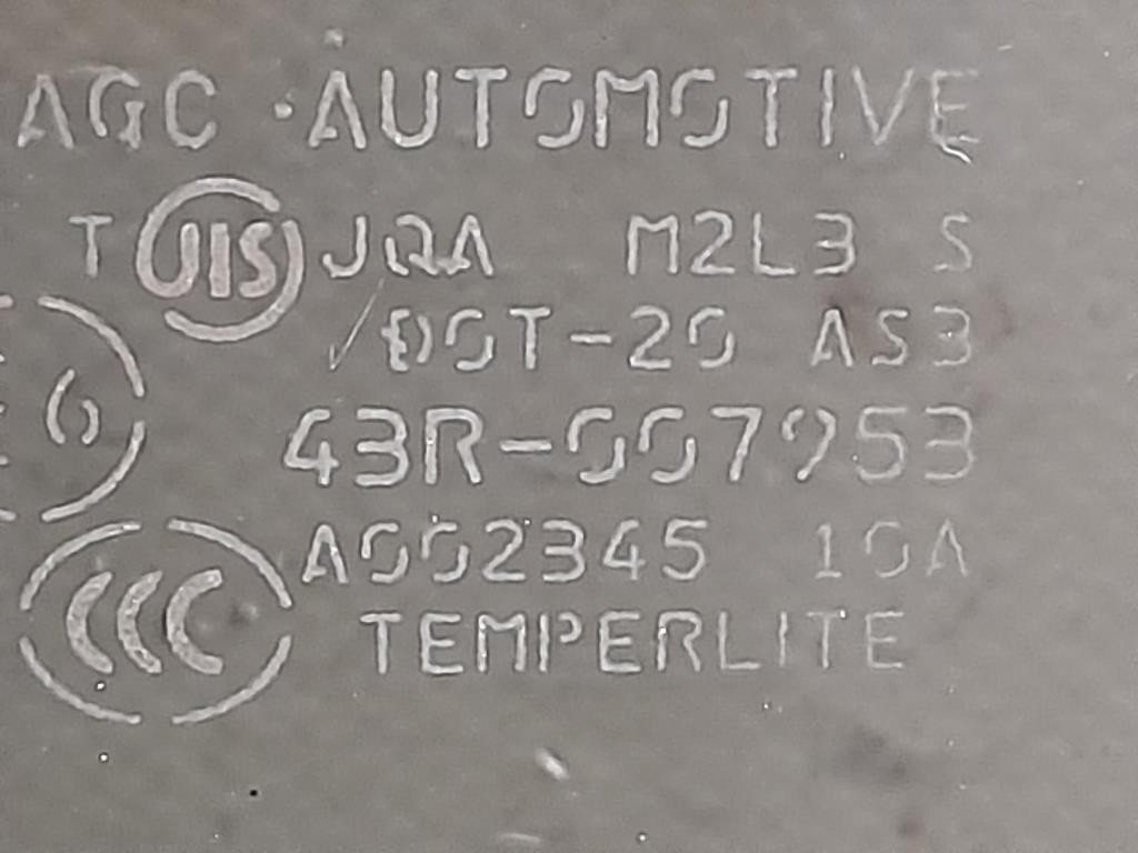 Cristallo Scendente Porta POST DX 43R007953 Mitsubishi ASX I 2010