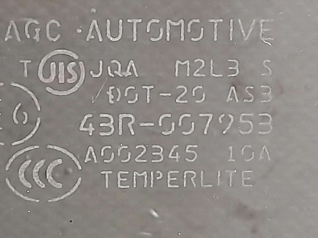 Cristallo Scendente Porta POST DX 43R007953 Mitsubishi ASX I 2010