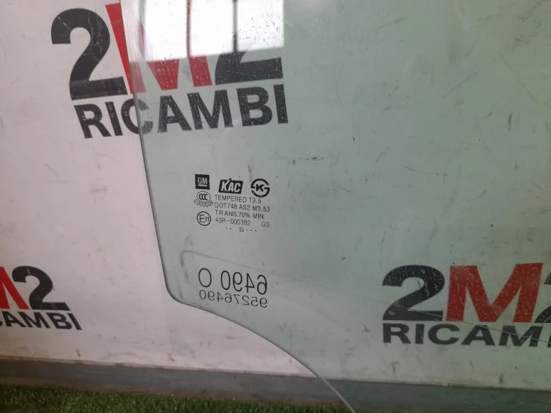 Cristallo Scendente Porta POST DX 95276490 Opel Mokka 2013