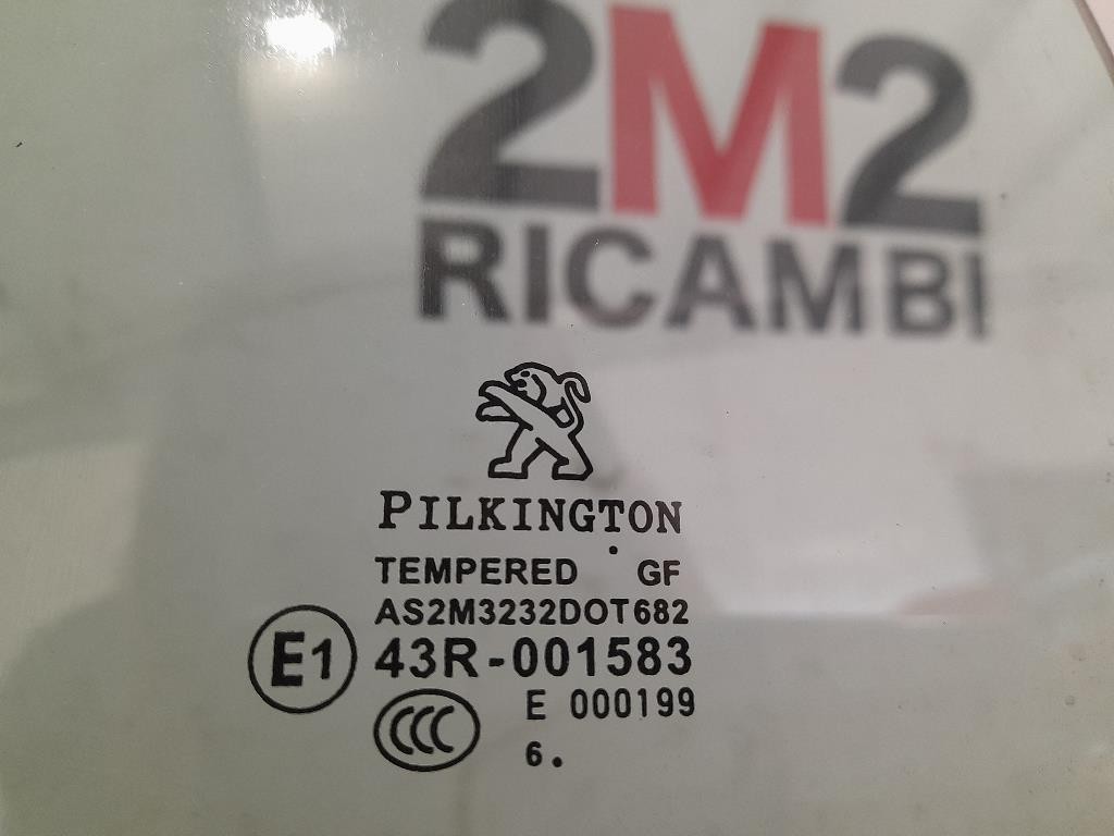 Cristallo Scendente Porta POST DX 9673360880 Peugeot 208 I 2012