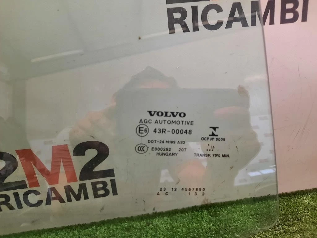 Cristallo Scendente Porta POST DX 31386767 Volvo V40 II 2012