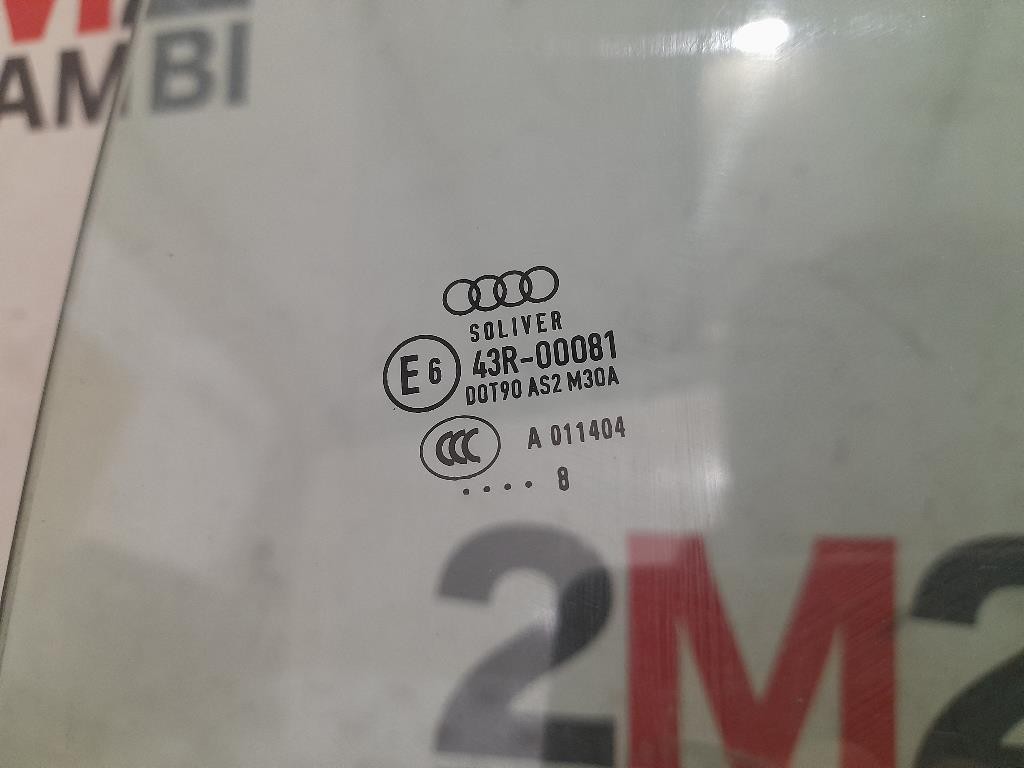 Cristallo Scendente Porta POST SX 8X4845205 Audi A1 8XF Sportback 2015