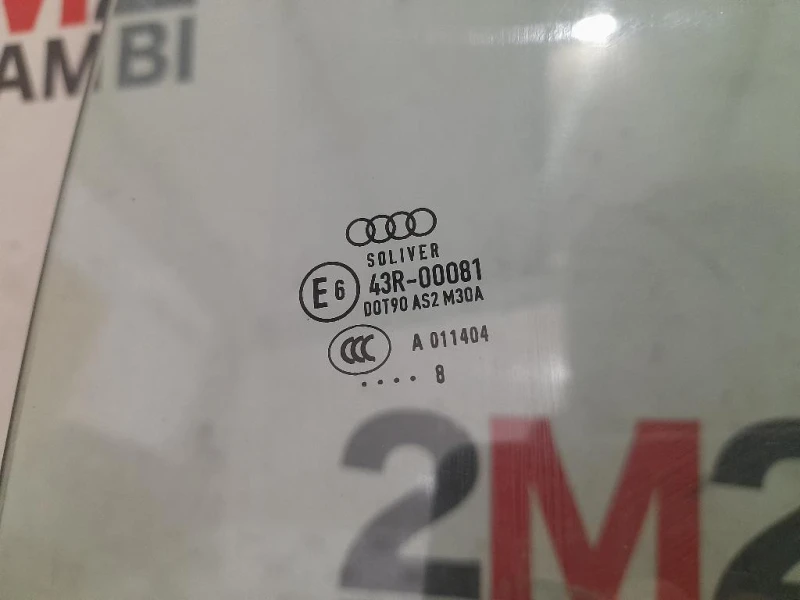 Cristallo Scendente Porta POST SX 8X4845205 Audi A1 8XF Sportback 2015