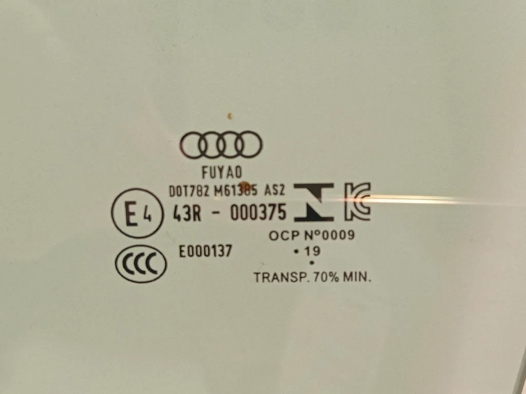 Cristallo Scendente Porta POST SX 4K9845025A Audi A6 4a5c8 Avant 2018