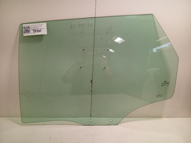 Cristallo Scendente Porta POST SX 4K9845025A Audi A6 4a5c8 Avant 2018