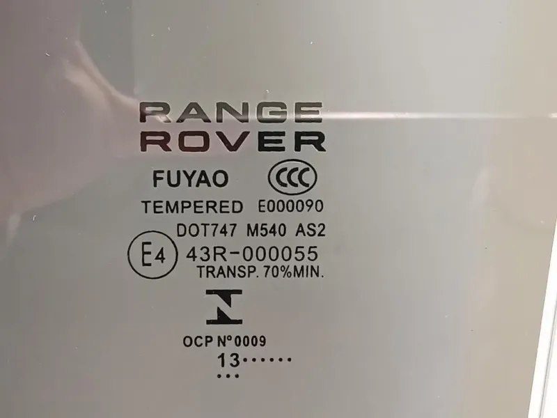 Cristallo Scendente Porta POST SX LR026715 Land Rover Range Rover Evoque I 2011