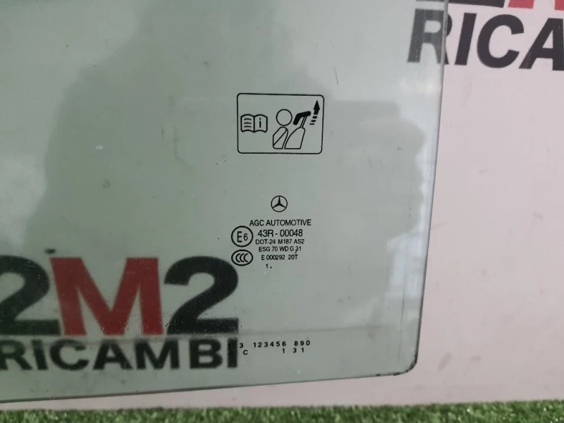 Cristallo Scendente Porta POST SX A2467350310 Mercedes Classe B W246 2012