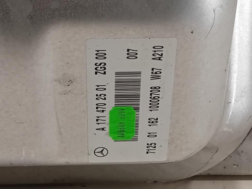 Cristallo Scendente Porta POST SX Toyota Yaris IV 2017