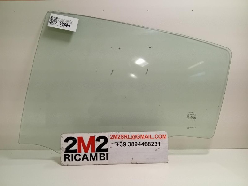 Cristallo Scendente Porta POST SX Toyota Yaris IV 2017