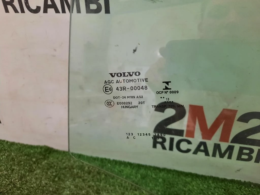 Cristallo Scendente Porta POST SX 31278113 Volvo V40 II 2012