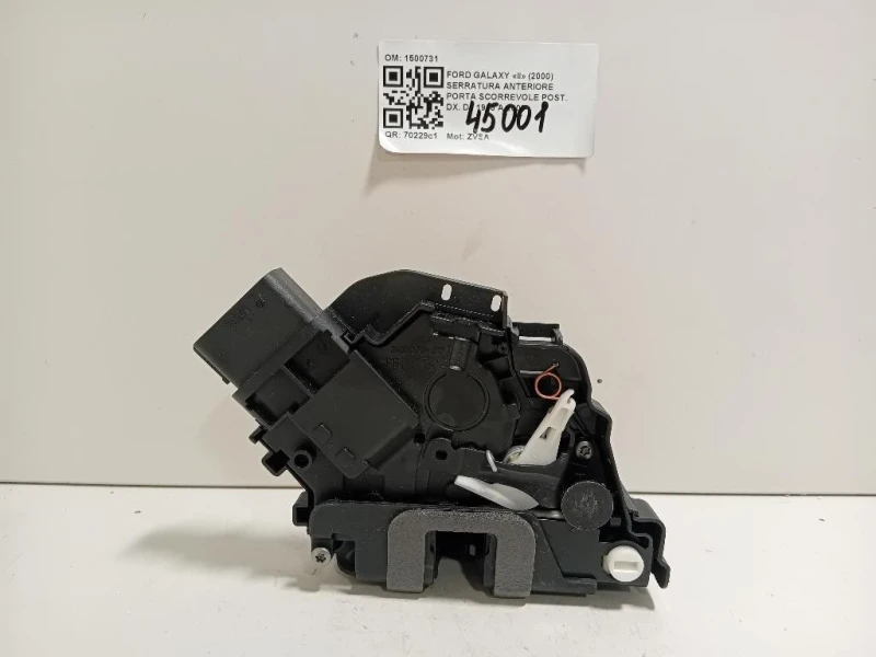 Serratura Anteriore Porta Scorrevole POST DX 1500731 Ford Galaxy II 2000