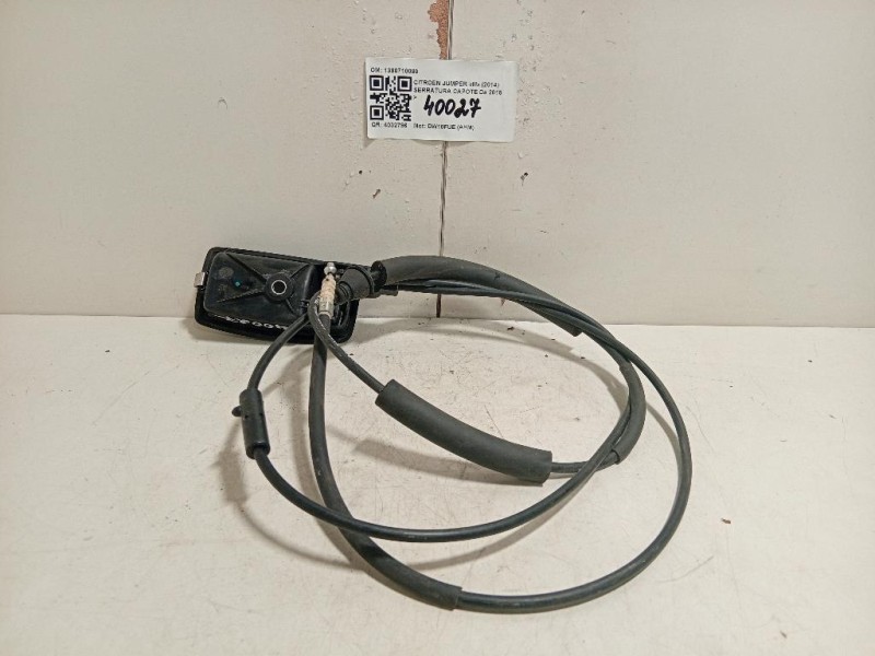 Serratura Capote 1380710080 Citroen Jumper III 2014