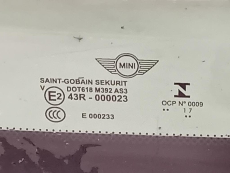 Cristallo Tetto Centrale CRISTALLO TETTO CENTRALE Mini MINI Cooper R56 2007