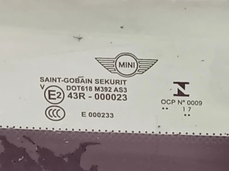 Cristallo Tetto Centrale CRISTALLO TETTO CENTRALE Mini MINI Cooper R56 2007