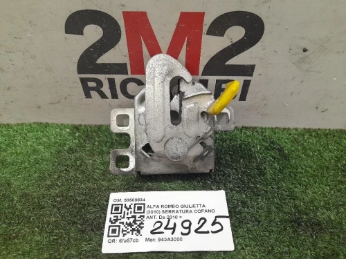 Serratura Cofano ANT 50509834 Alfa Romeo Giulietta 2010