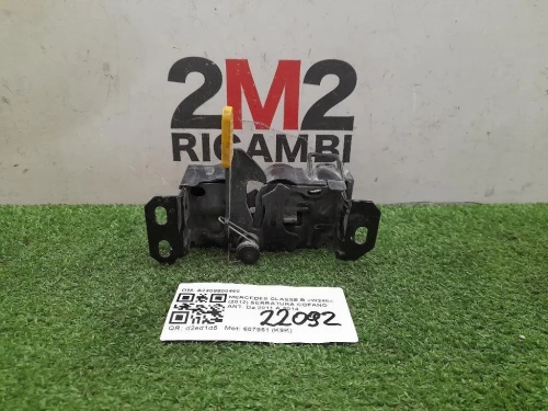 Serratura Cofano ANT A2468800460 Mercedes Classe B W246 2012