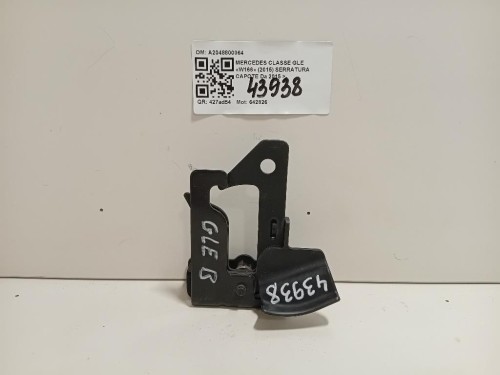 Serratura Cofano ANT A2048800064 Mercedes Classe GLE W166 2015