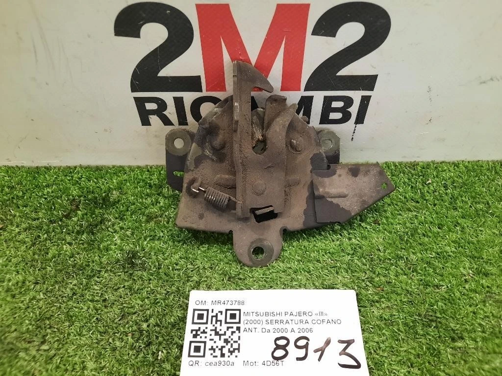 Serratura Cofano ANT MR473788 Mitsubishi Pajero III 2000