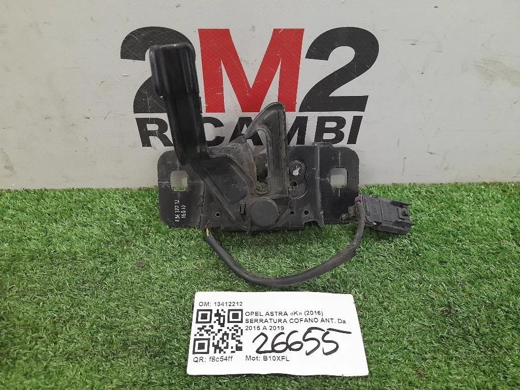Serratura Cofano ANT 13412212 Opel Astra K 2016