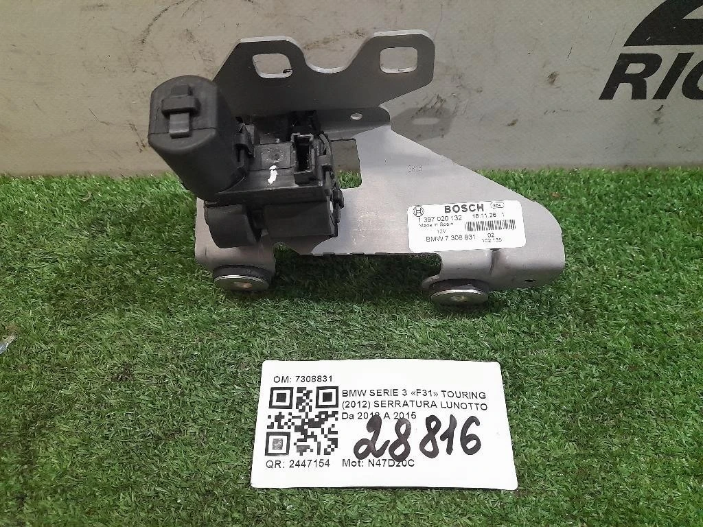 Serratura Lunotto 7308831 SERRATURA LUNOTTO Bmw Serie 3 F31 Touring 2012