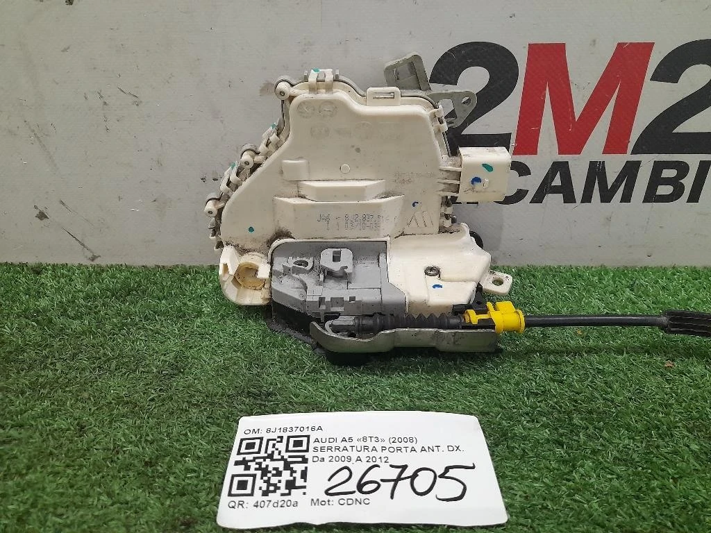 Serratura Porta ANT DX 8J1837016A Audi A5 8T3 2008