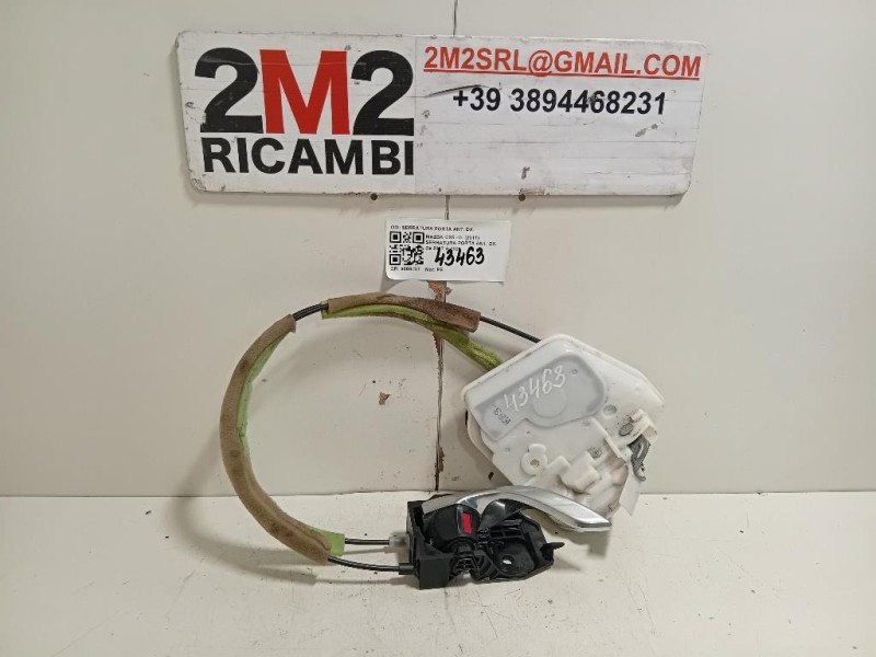 Serratura Porta ANT DX SERRATURA PORTA ANT DX Mazda CX5 II 2017