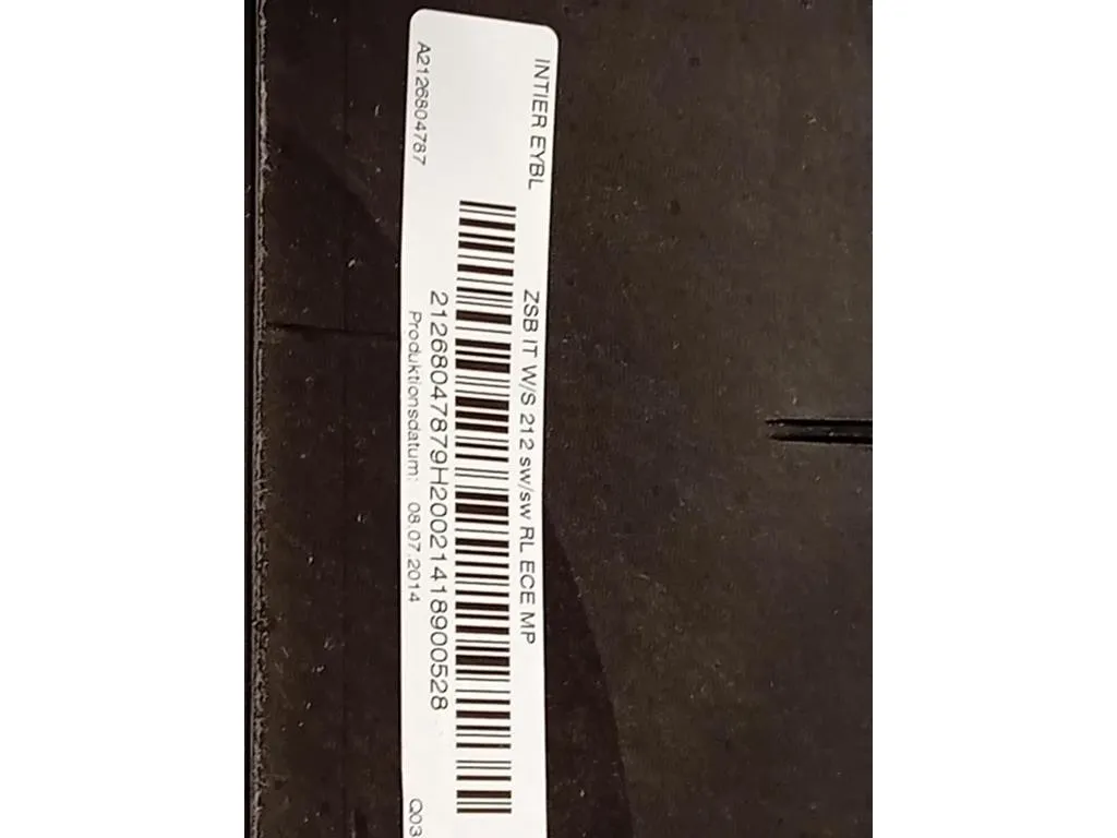 Cruscotto A21268027009J54 Mercedes Classe E W212 2013