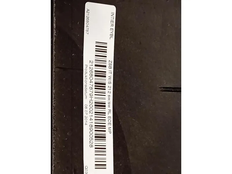 Cruscotto A21268027009J54 Mercedes Classe E W212 2013