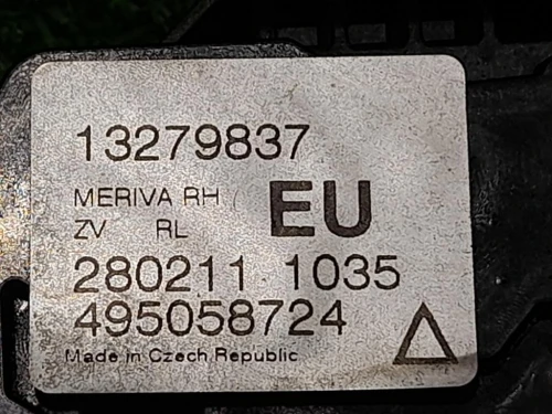Serratura Porta ANT DX 13279837 Opel Meriva B 2010