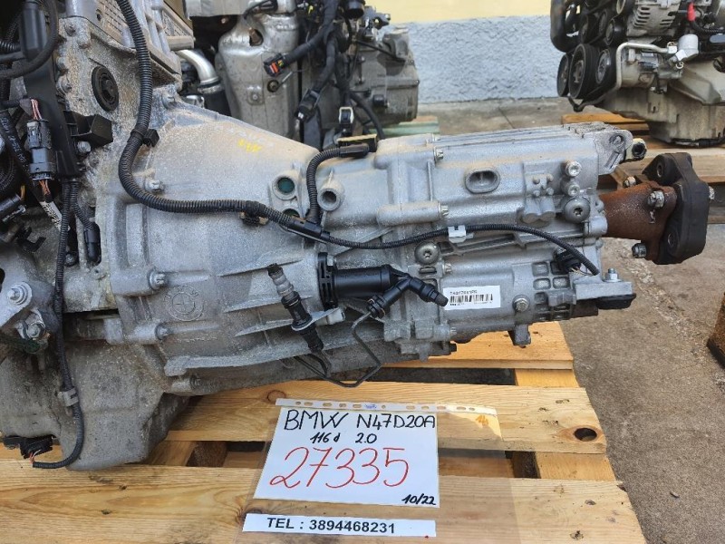 Cambio 2170000751 GETRAG N47D20A 6 MARCE MANUALE Bmw Serie 1 E81 Berlina 2005