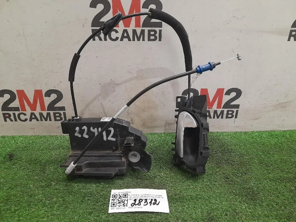 Serratura Porta ANT SX 9810310580 Citroen C4 Grand Picasso II 2016