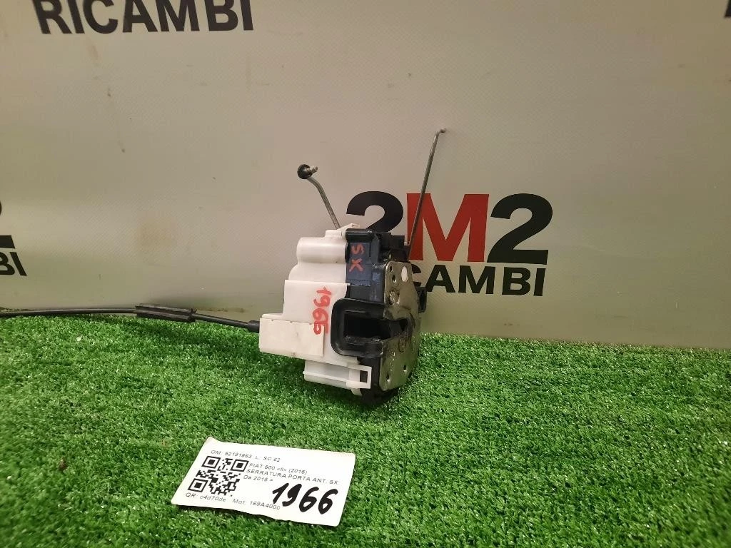 Serratura Porta ANT SX 52191863 Fiat 500 II 2015