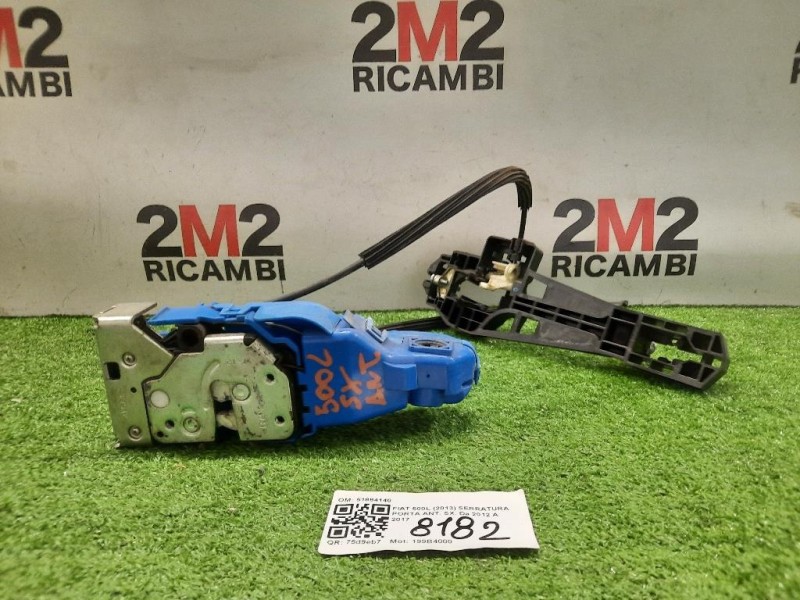Serratura Porta ANT SX 51884140 Fiat 500L 2013