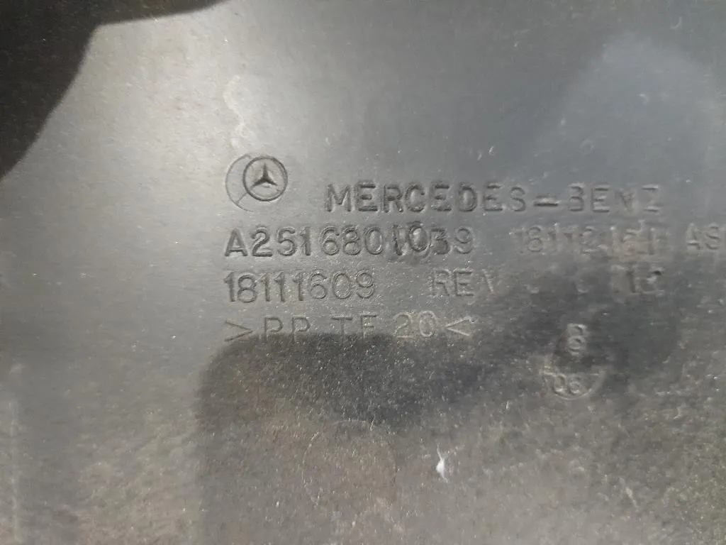 Cruscotto Parte INF SX A2516801039 Mercedes Classe R W251 2006