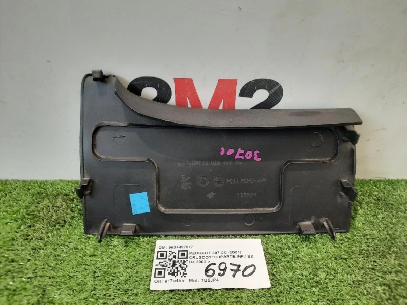 Cruscotto Parte INF SX 9634497077 SX Peugeot 307 CC 2001