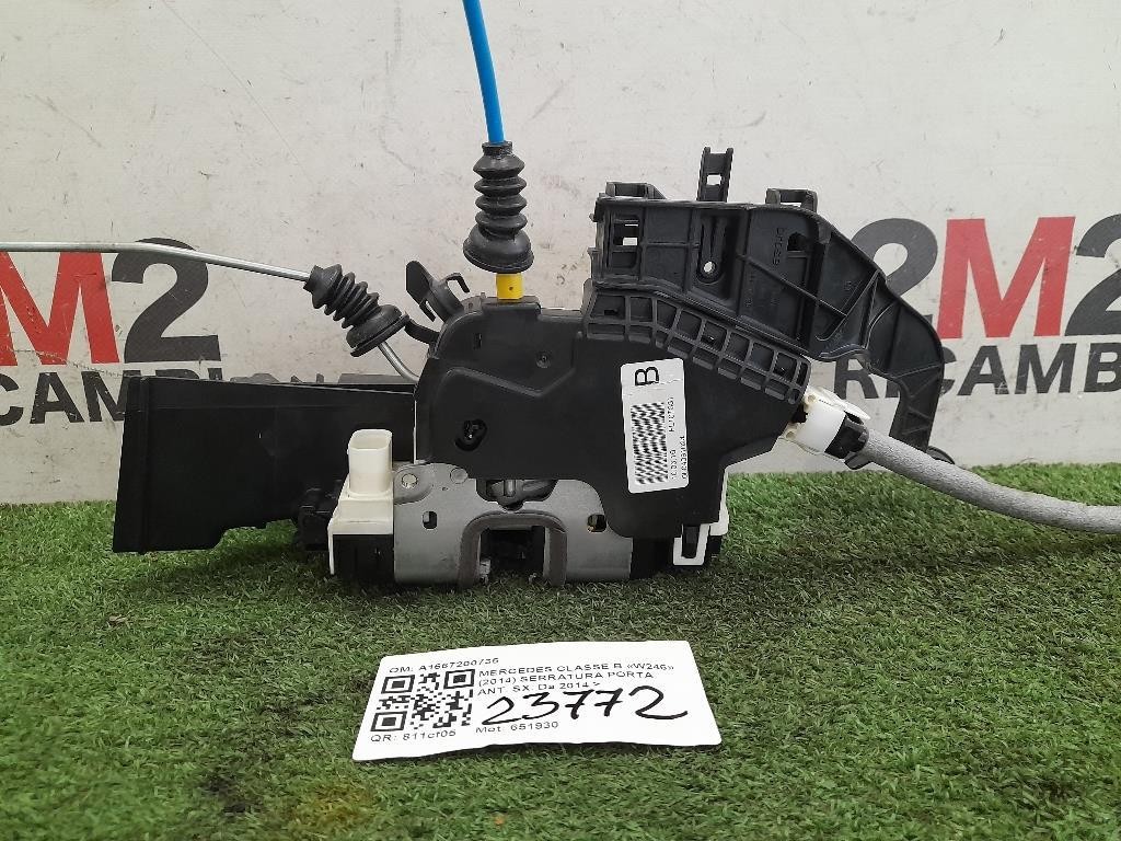 Serratura Porta ANT SX A1667200735 Mercedes Classe B W246 2014
