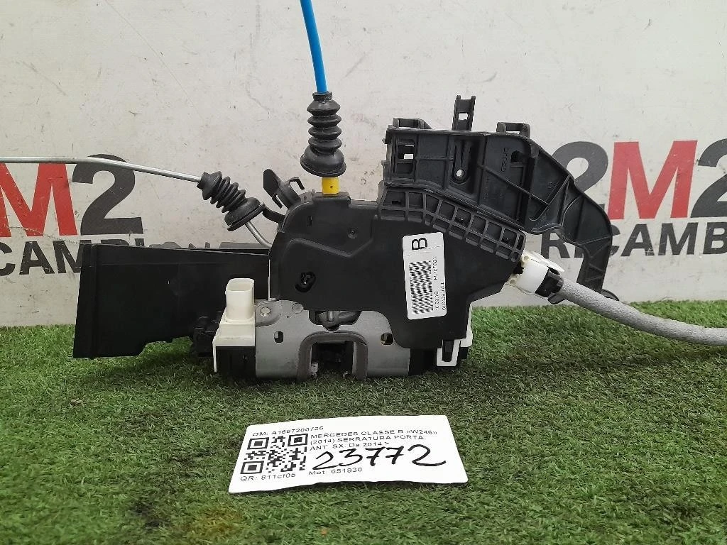 Serratura Porta ANT SX A1667200735 Mercedes Classe B W246 2014