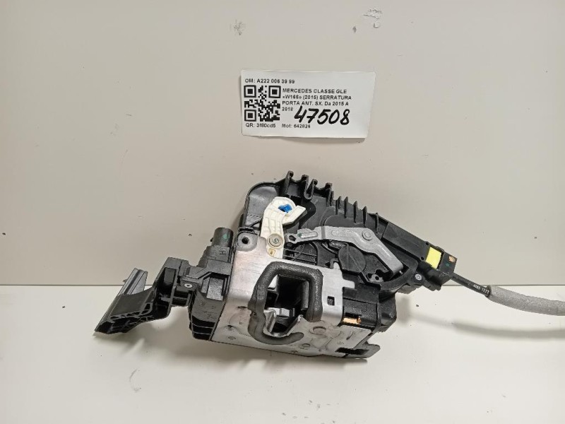 Portello POST NUDA K0100HV0MB Nissan Qashqai II 2014