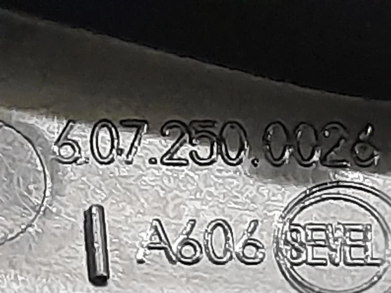 Cuffia DI Rivestimento LEVA Cambio 6072500026 Citroen Jumper III 2014