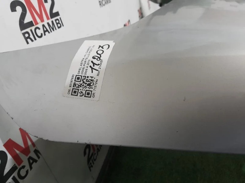 Portello POST NUDO 93187690 Opel Astra H Cabrio 2005