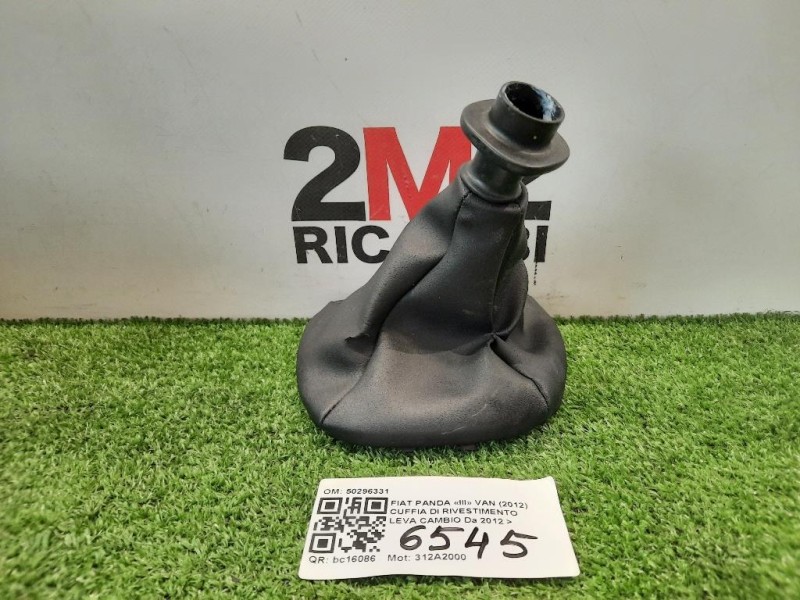 Cuffia DI Rivestimento LEVA Cambio 50296331 Fiat Panda III 2012