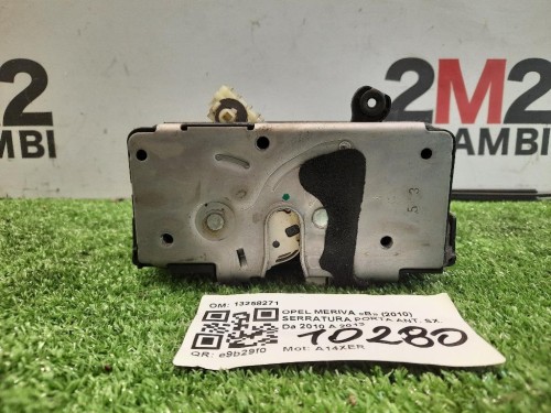 Serratura Porta ANT SX 13258271 Opel Meriva B 2010