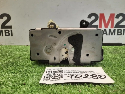 Serratura Porta ANT SX 13258271 Opel Meriva B 2010