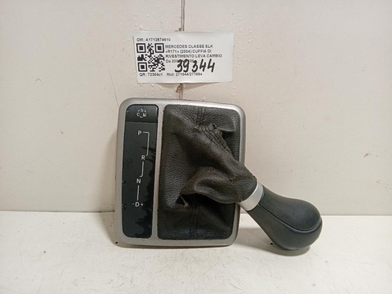 Cuffia DI Rivestimento LEVA Cambio A1712674610 Mercedes Classe SLK R171 2004