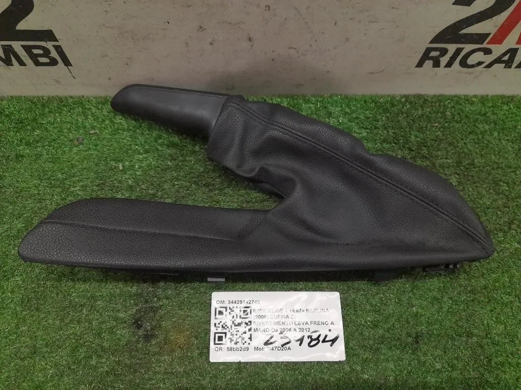 Cuffia DI Rivestimento LEVA Freno A MANO 34429142749 Bmw Serie 1 E87 Berlina 2005