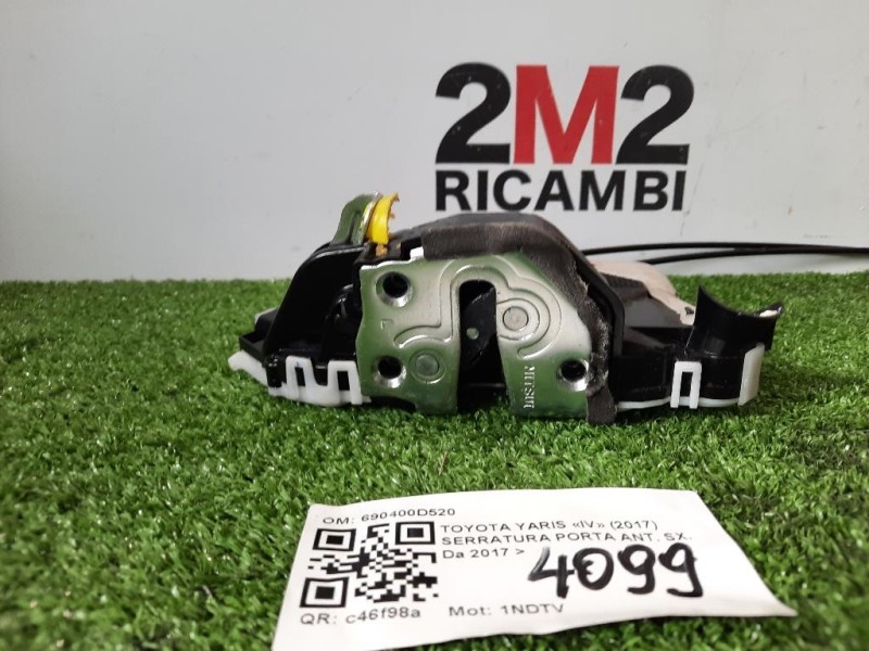 Serratura Porta ANT SX 690400D520 Toyota Yaris IV 2017