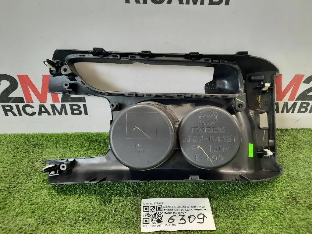 Cuffia DI Rivestimento LEVA Freno A MANO BJS764431 TUNNEL Mazda 3 III 2016