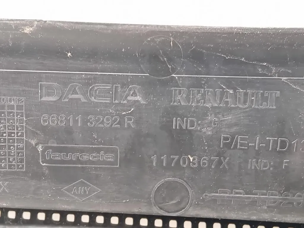 Cunetta Acqua Sottoparabrezza 668113292R Dacia Duster II 2021